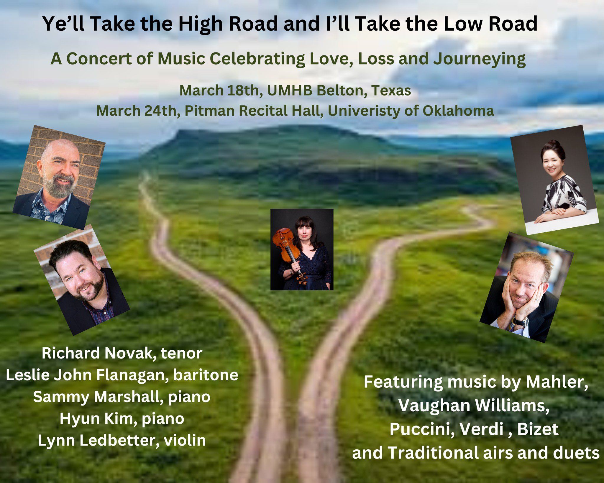 Come check out this concert next week at OU. It's all live-streamed as well if you want to catch it that way. It's a fun evening of great music from just about every genre.