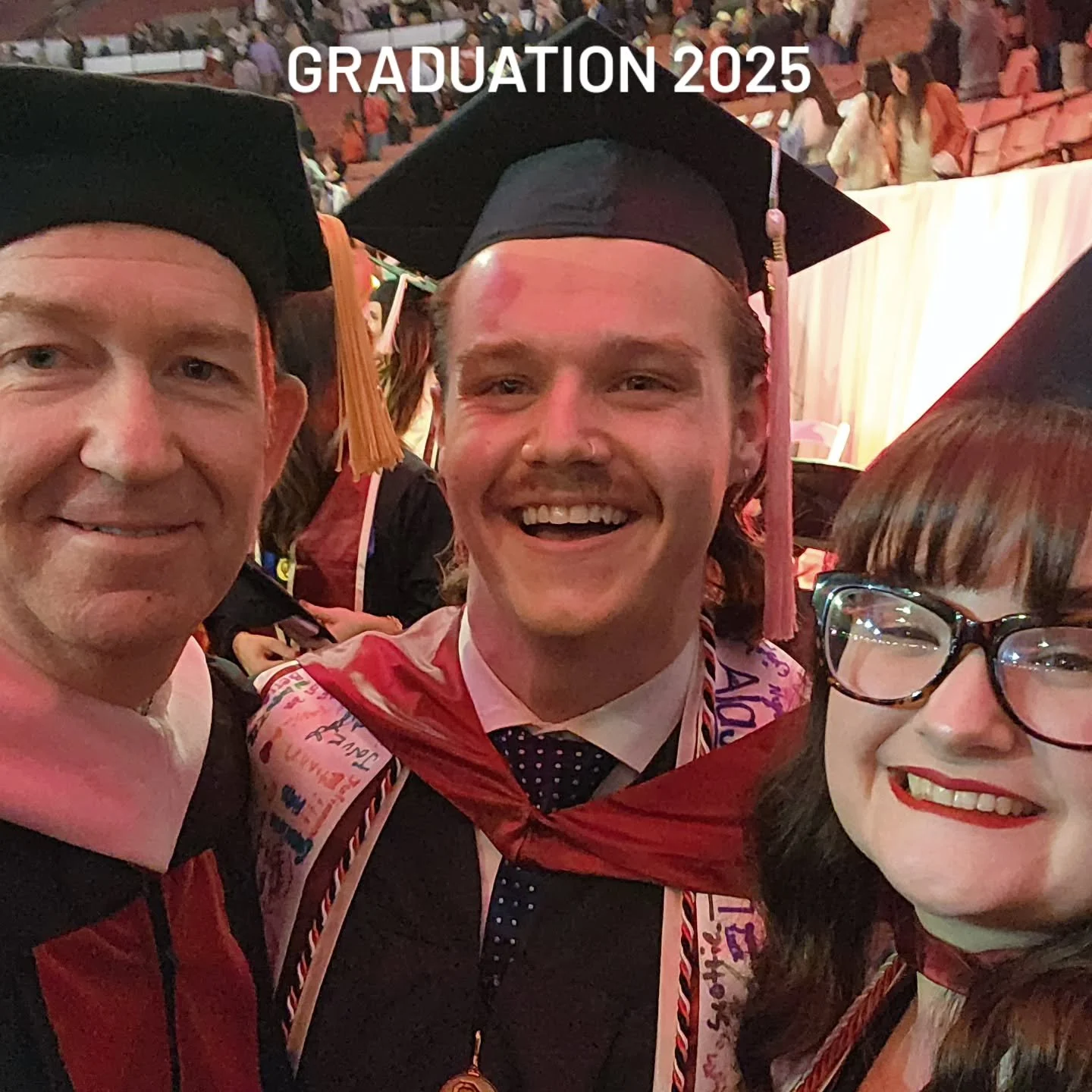 Congratulations to Lilly Campbell and Mitch Waggoner on their singing at Graduation yesterday and and graduating and starting the next chapter. Proud of you both!!