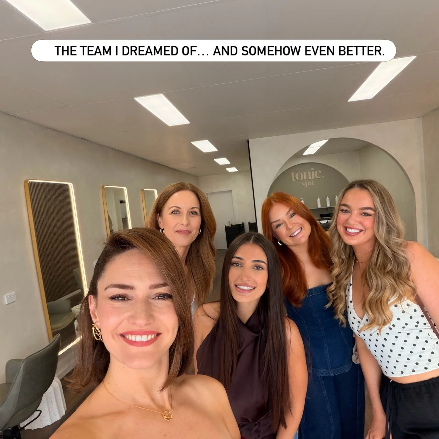 If you&rsquo;ve ever walked into Tonic and felt instantly comfortable, looked after or like you&rsquo;d known us forever&hellip; this is why. These are the women behind it all. The ones who make this place feel special, support each other and care so