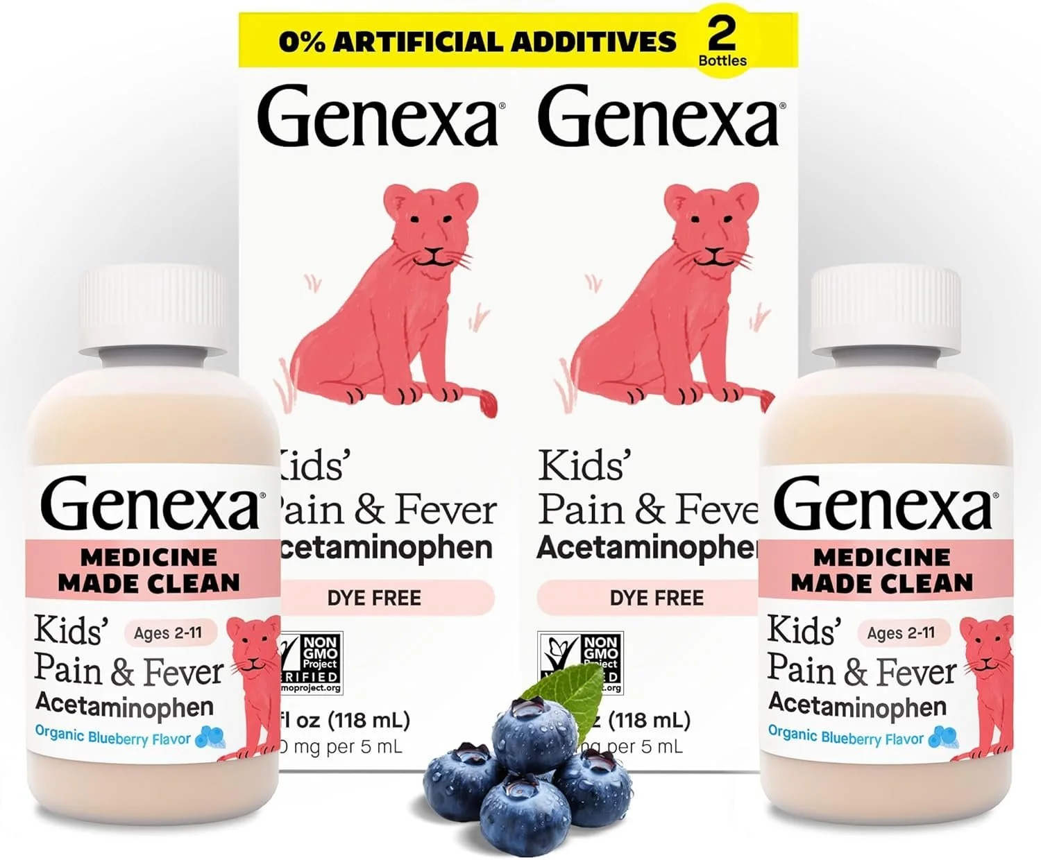 Bloom Wellness & Aesthetics recommends Genexa Kids' Acetaminophen