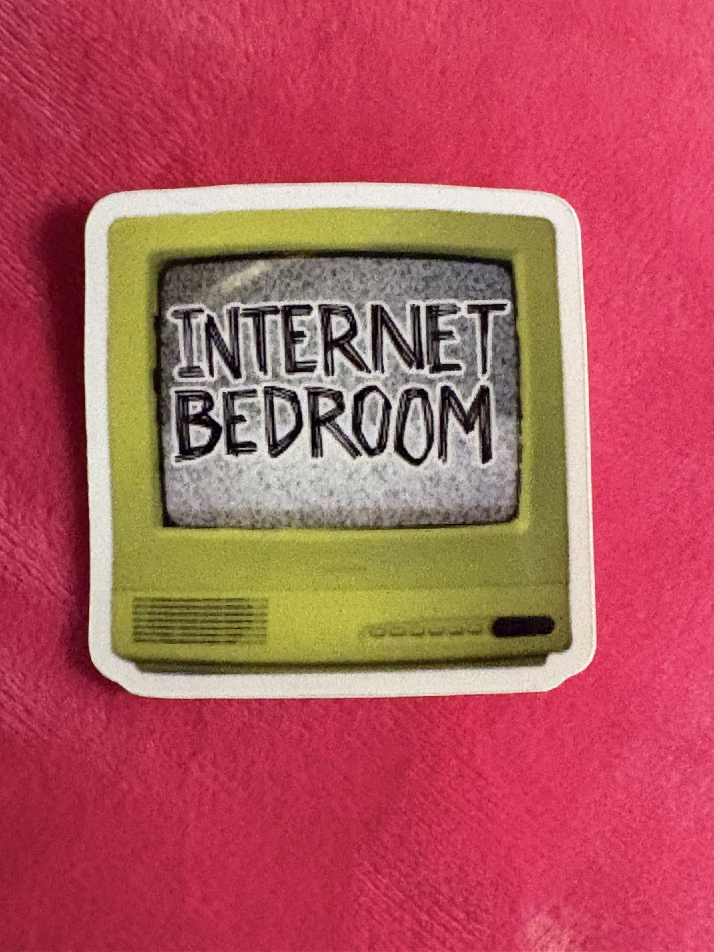 internet bedroom TV sticker 📺