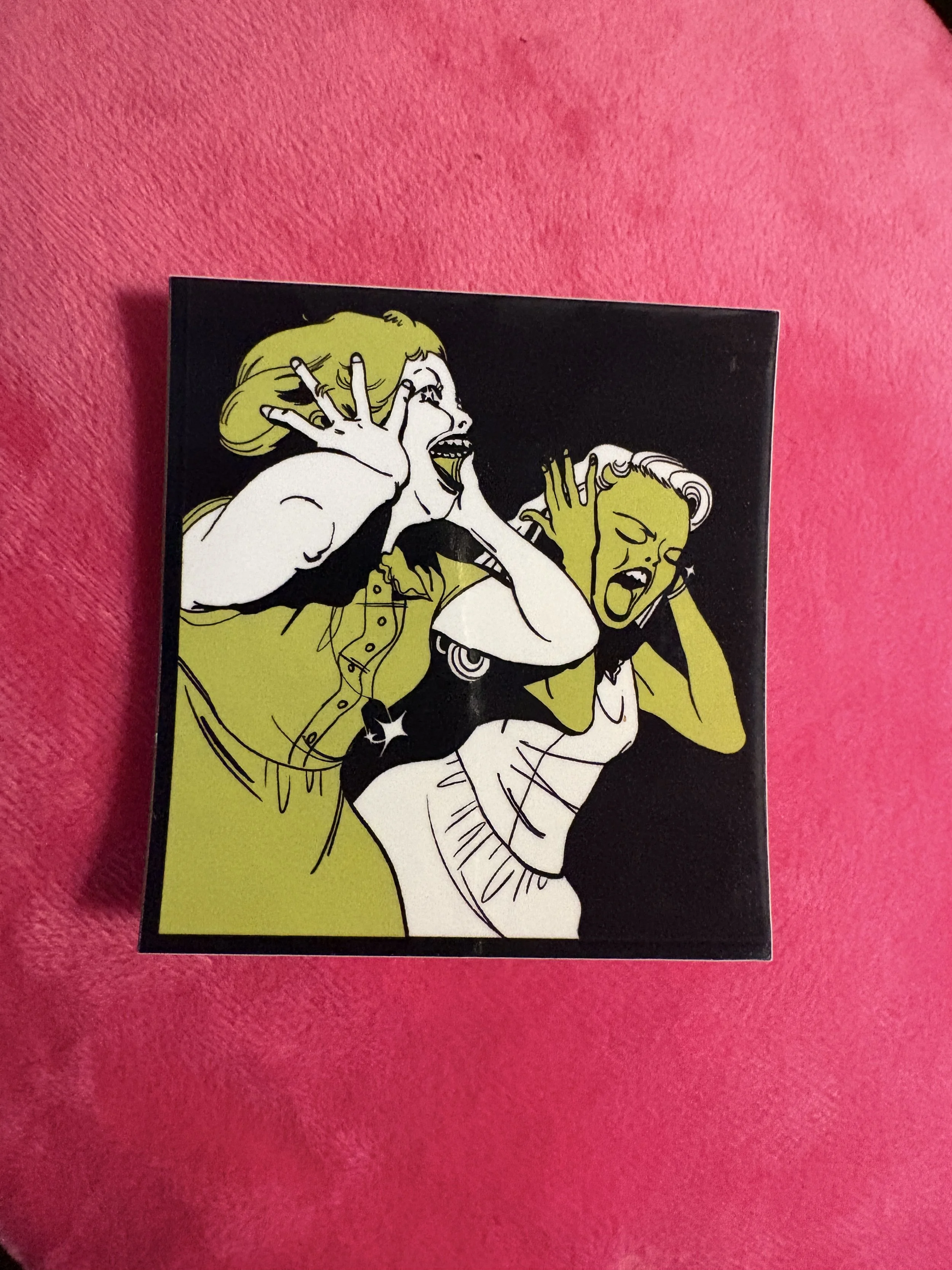 the internet is our bedroom sticker