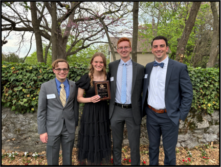 CCM Students win Award from SU