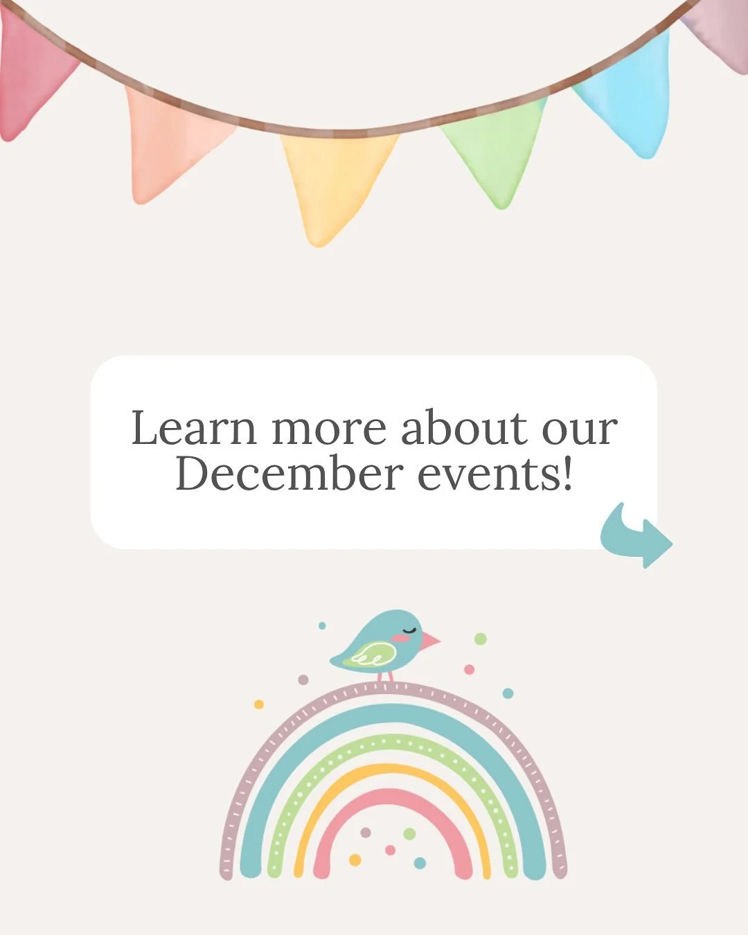 ❄️Winter is coming!❄️And Rainbow Lane is ready with a series of December events you won&rsquo;t want to miss! Tickets are already going fast! So book now at myrainbowlane.com/events 🎟️