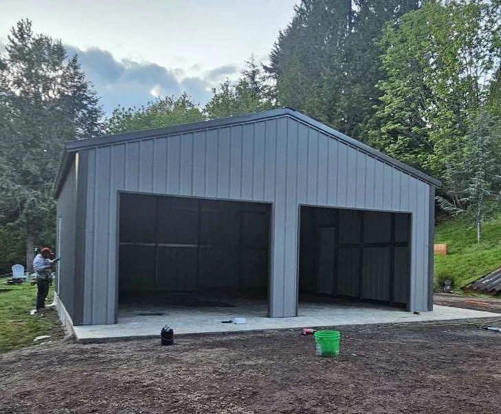 Heavy Metal Carports Horizontal A-Frame Barn
