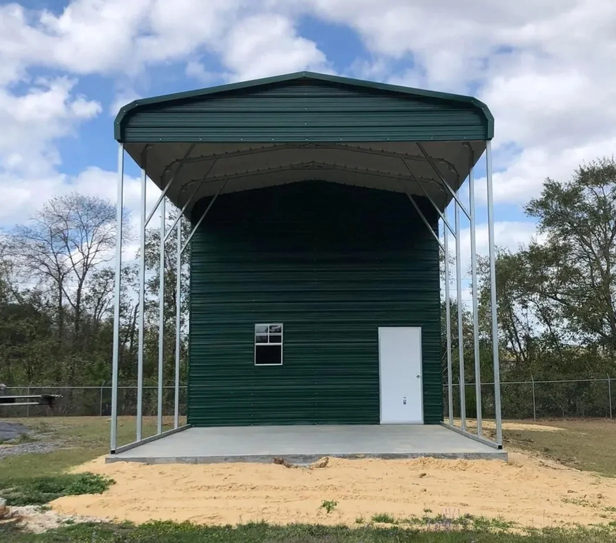 Metal Carport Construction
