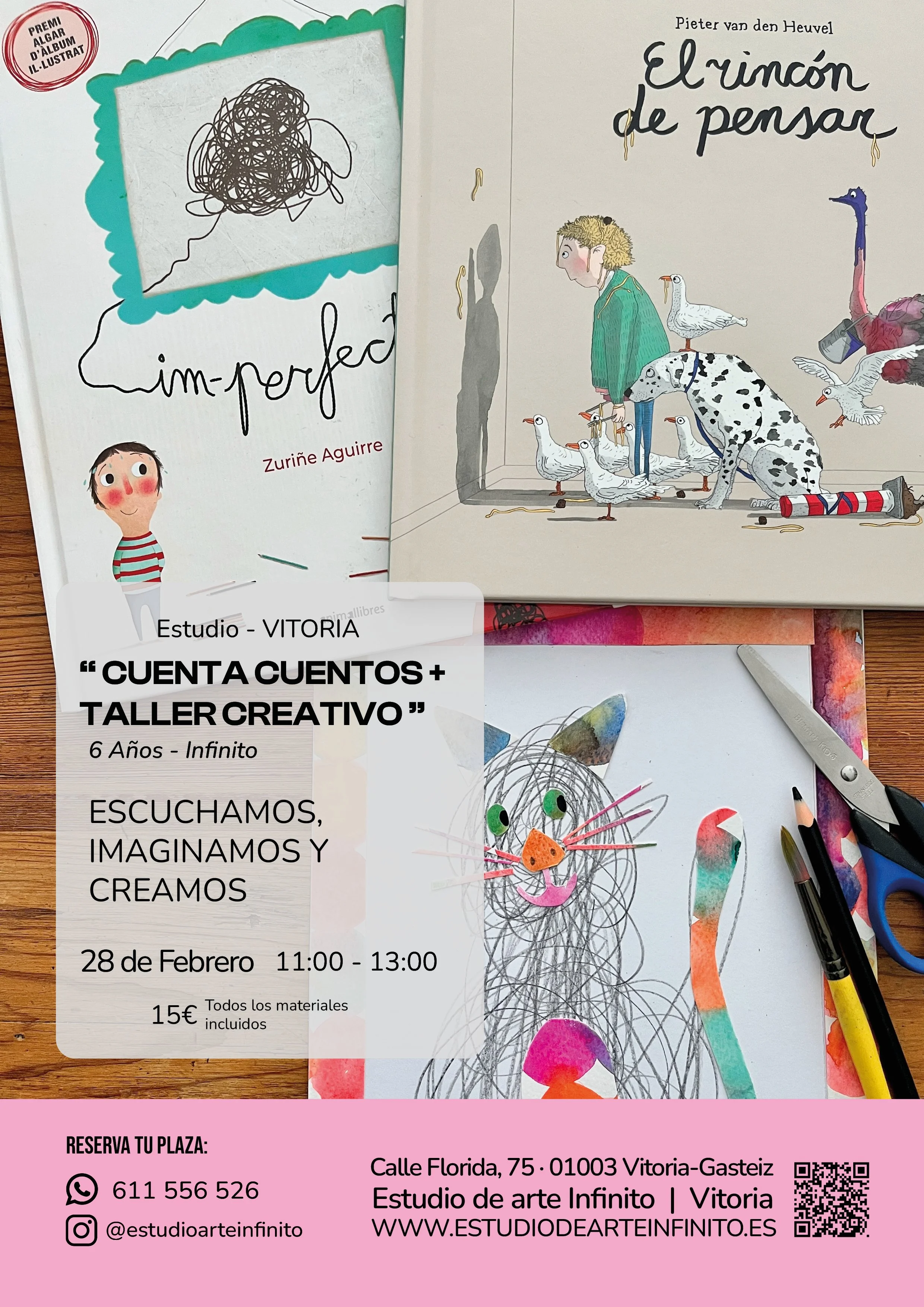 CUENTA CUENTOS Y TALLER ARTÍSTICO