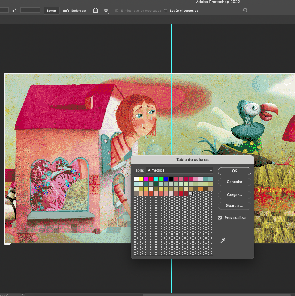 Crear una paleta de colores desde una imagen o fotografía