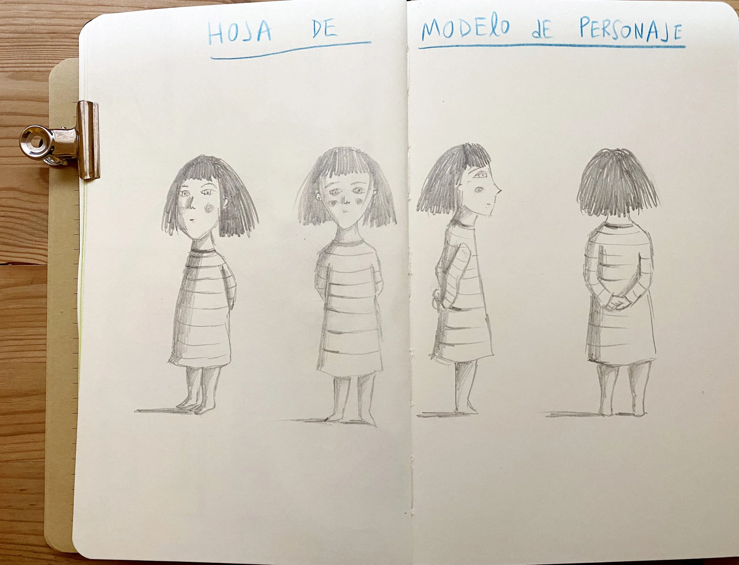 DISEÑO DE PERSONAJES PARA ÁLBUM ILUSTRADO