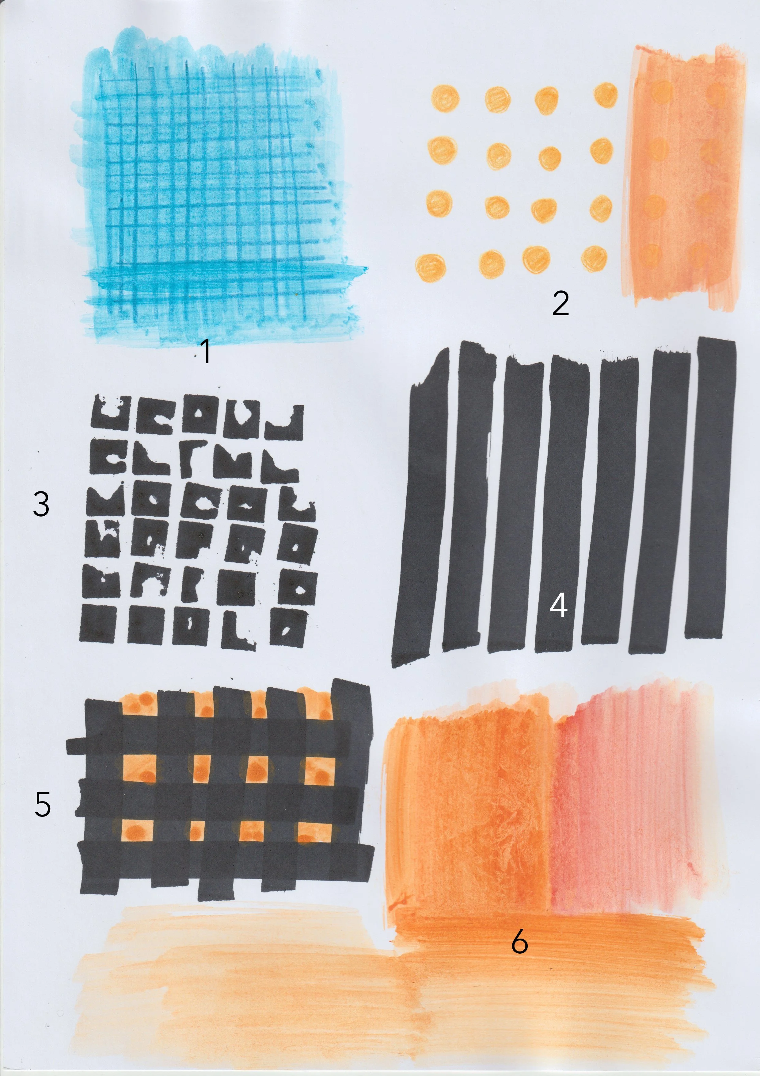TÉCNICA MIXTA CON TEXTURAS MANUALES INTEGRADAS DIGITALMENTE