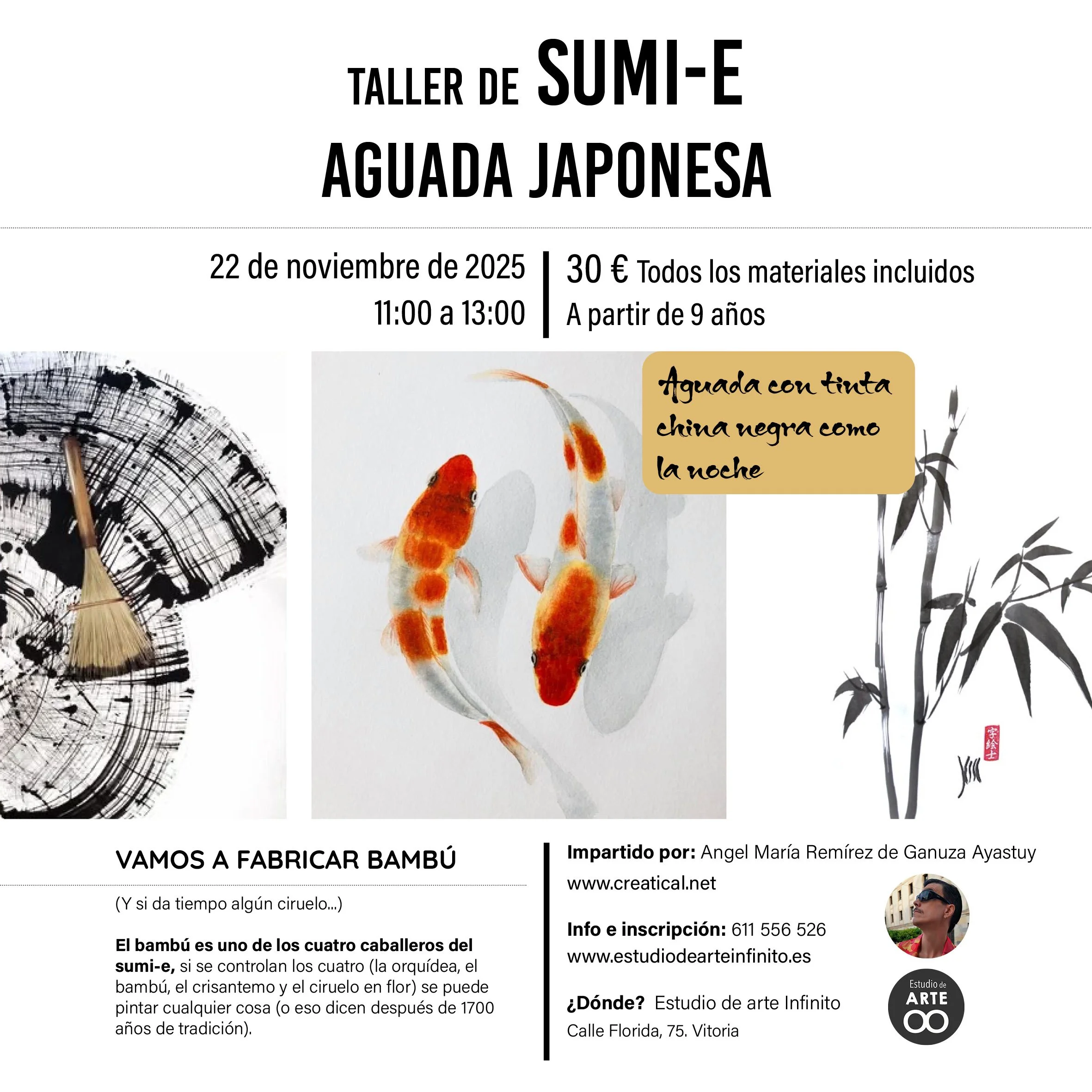 TALLER DE SUMI-E