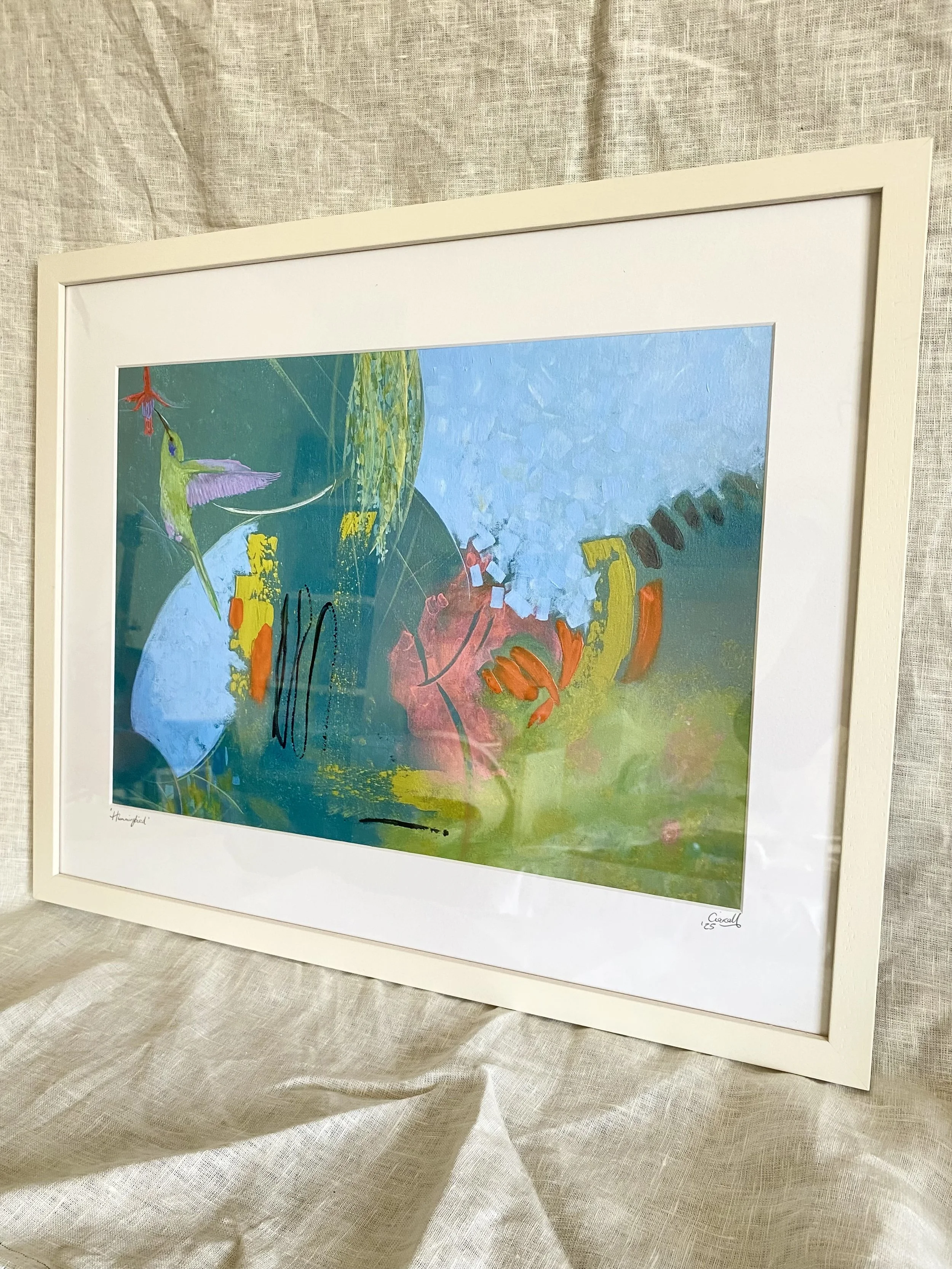 Hummingbird | Artist's Proof Edition 16x20" Framed (one available)