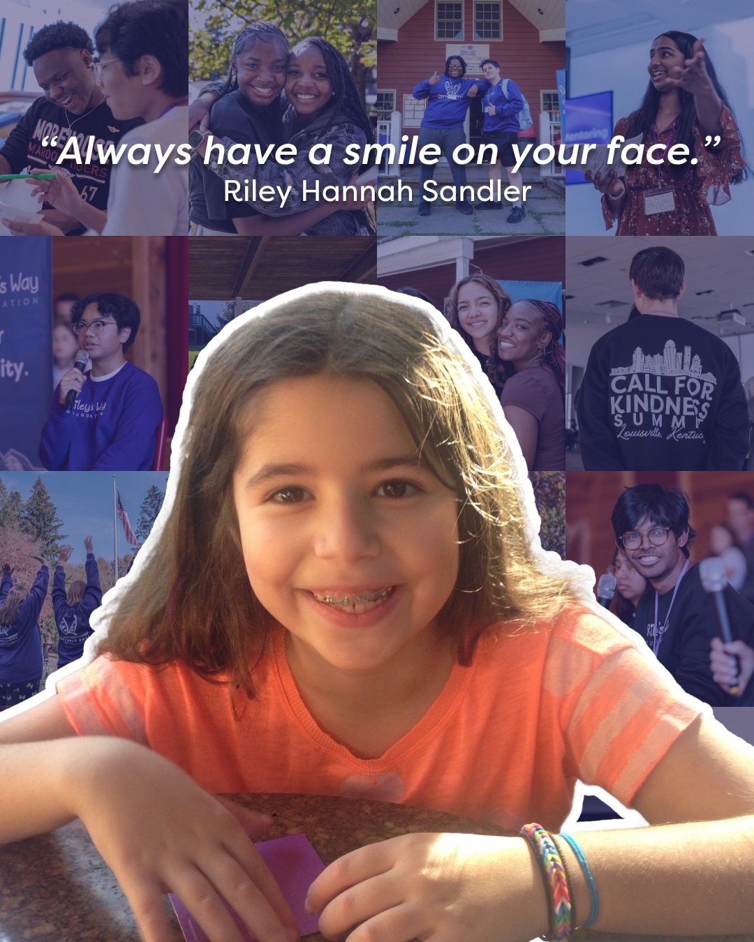 Today, and every day, we remind ourselves that it is Riley&rsquo;s kindness and friendship that guides our work. Riley&rsquo;s spirit is woven into every friendship made, every act of kindness, and every young leader supported through Riley&rsquo;s W
