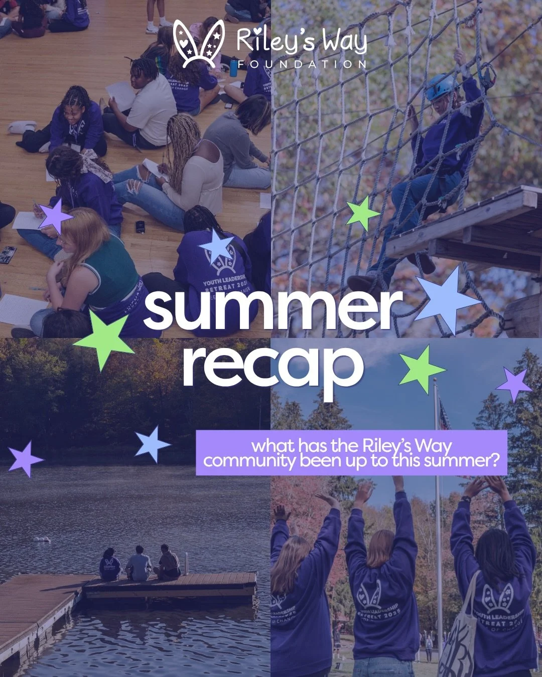 What has the Riley&rsquo;s Way community been up to this summer? ✨

From internships and volunteering to learning, creating, and spreading kindness, our community has been making the most of the summer months!

Swipe through to see what some of our c