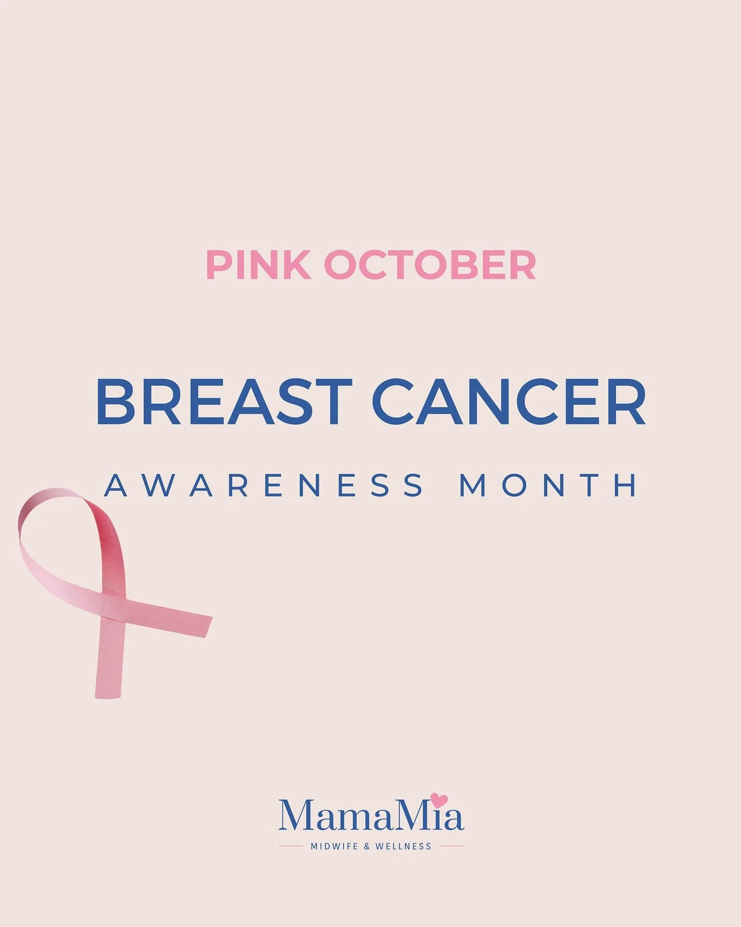 🎀 Pink October 🎀
This month is all about awareness, prevention, and support. 
At MamaMia, we stand with all women, reminding you to take care of your health, embrace self-love, and never forget the power of early detection. 

Together, we spread ho