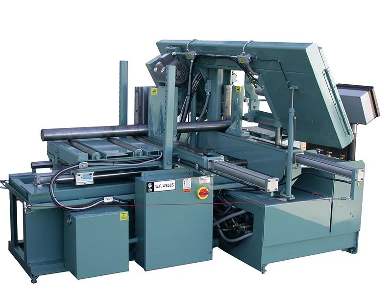 Custom bolt cutting saw.