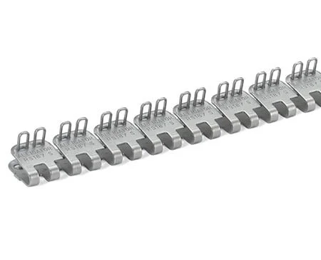 a metal binding post comb for spiral binding