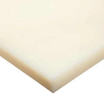 Close-up of a white foam mattress corner