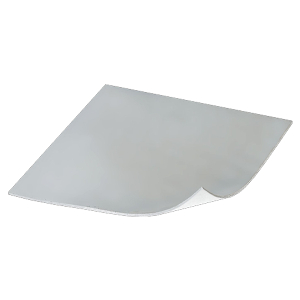 blank sheet of paper on a white background