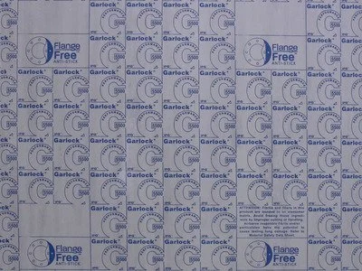 Multiple sheets of Garfield-branded adhesive labels arranged in rows and columns.