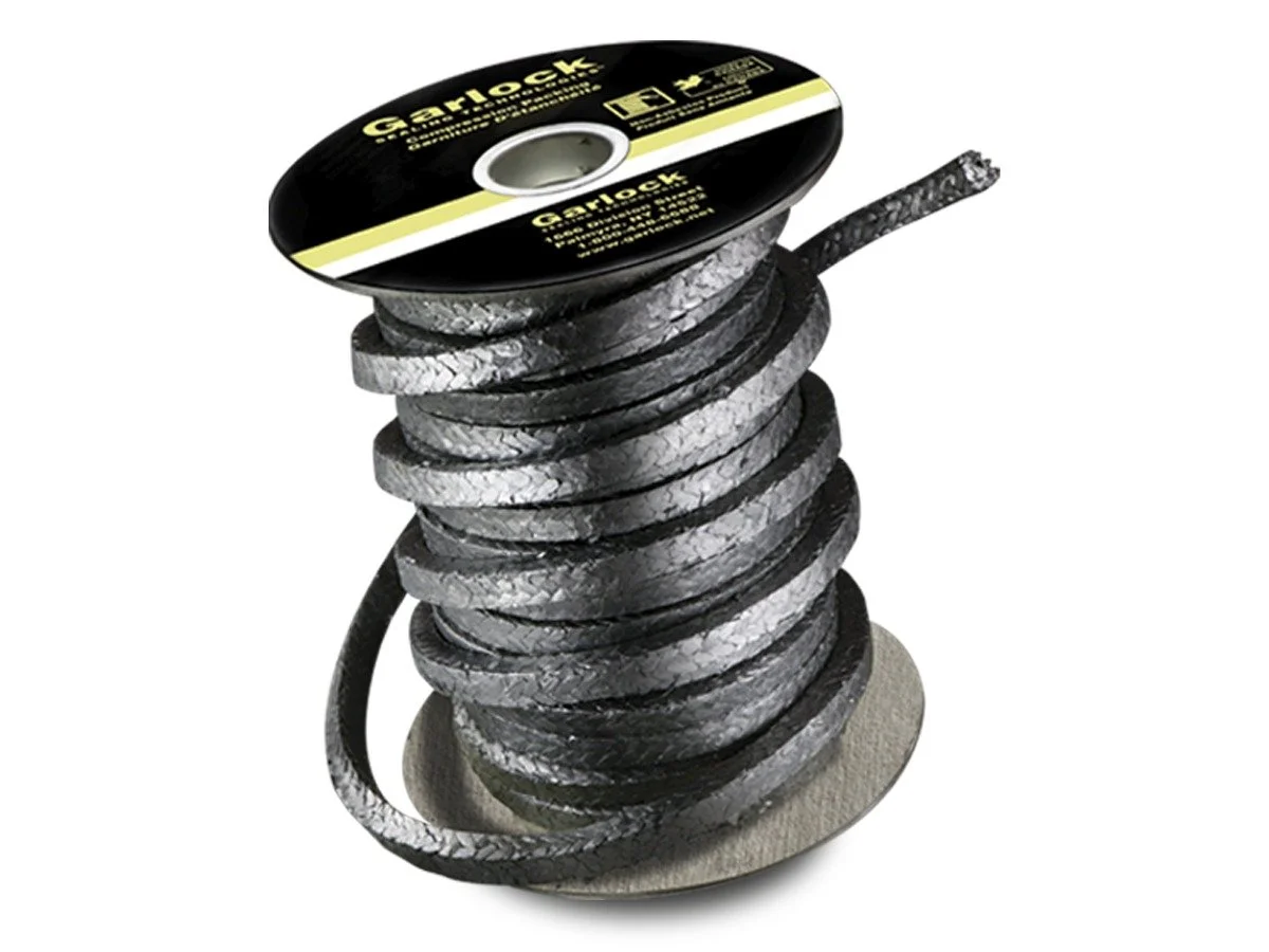 Garlock braided packing.
