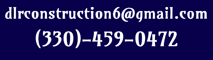DLR Construction Contact Card with email address and phone number