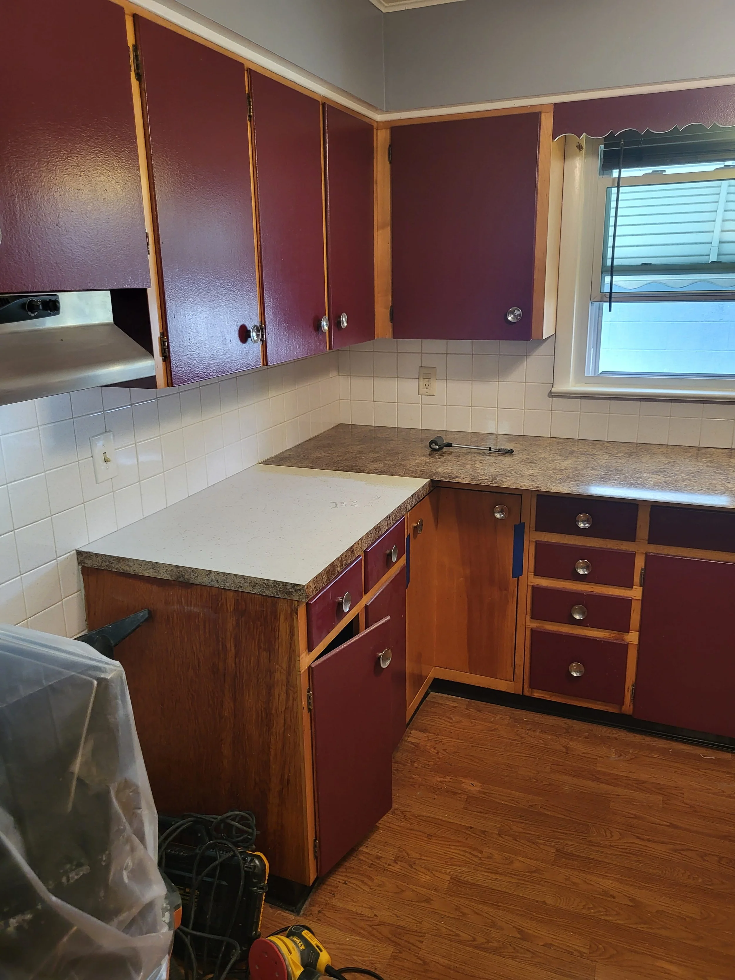 Countertop Replacement – Installation in Progress