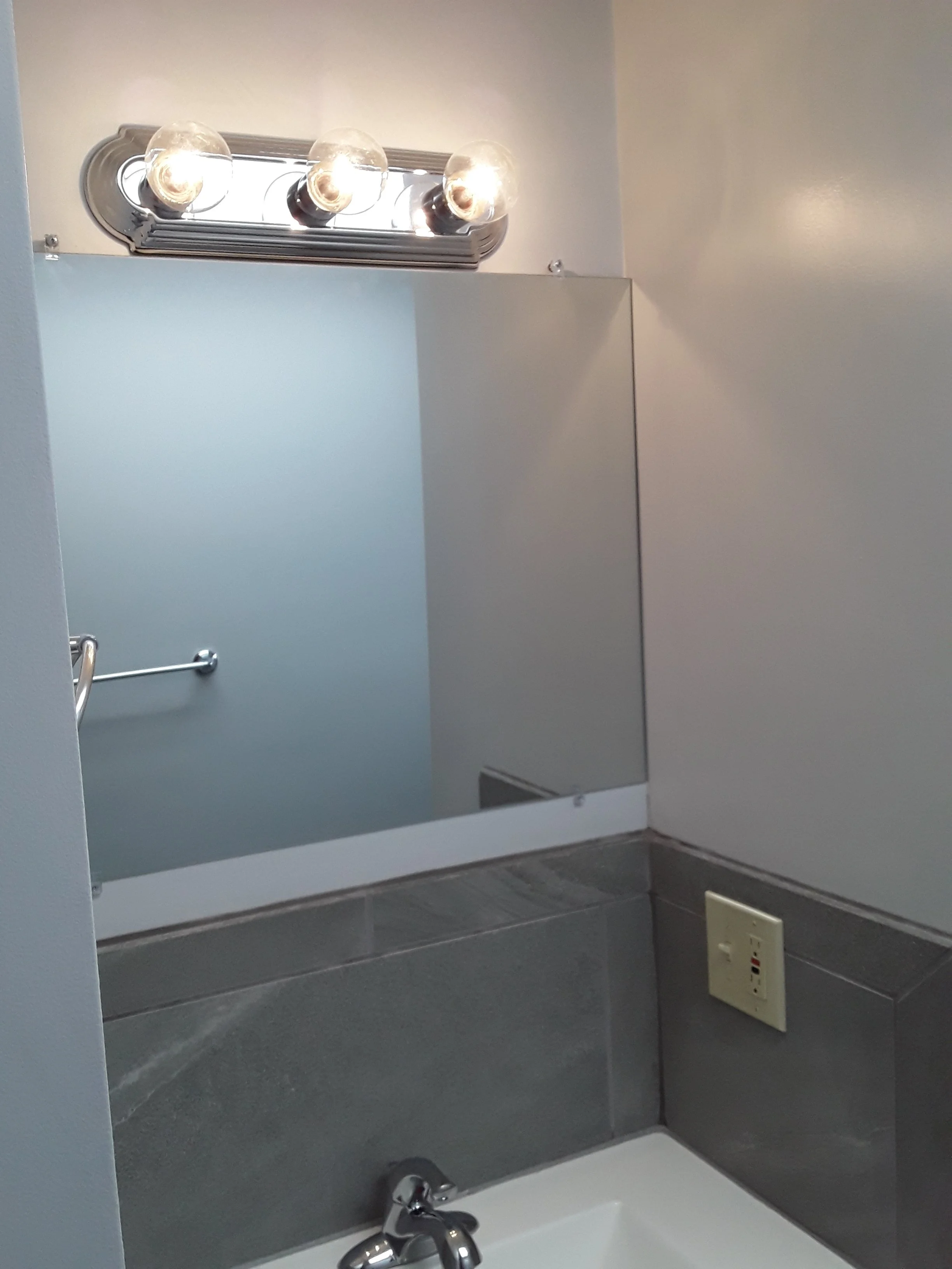 3-Bulb Vanity Light Installation – Northeast Ohio