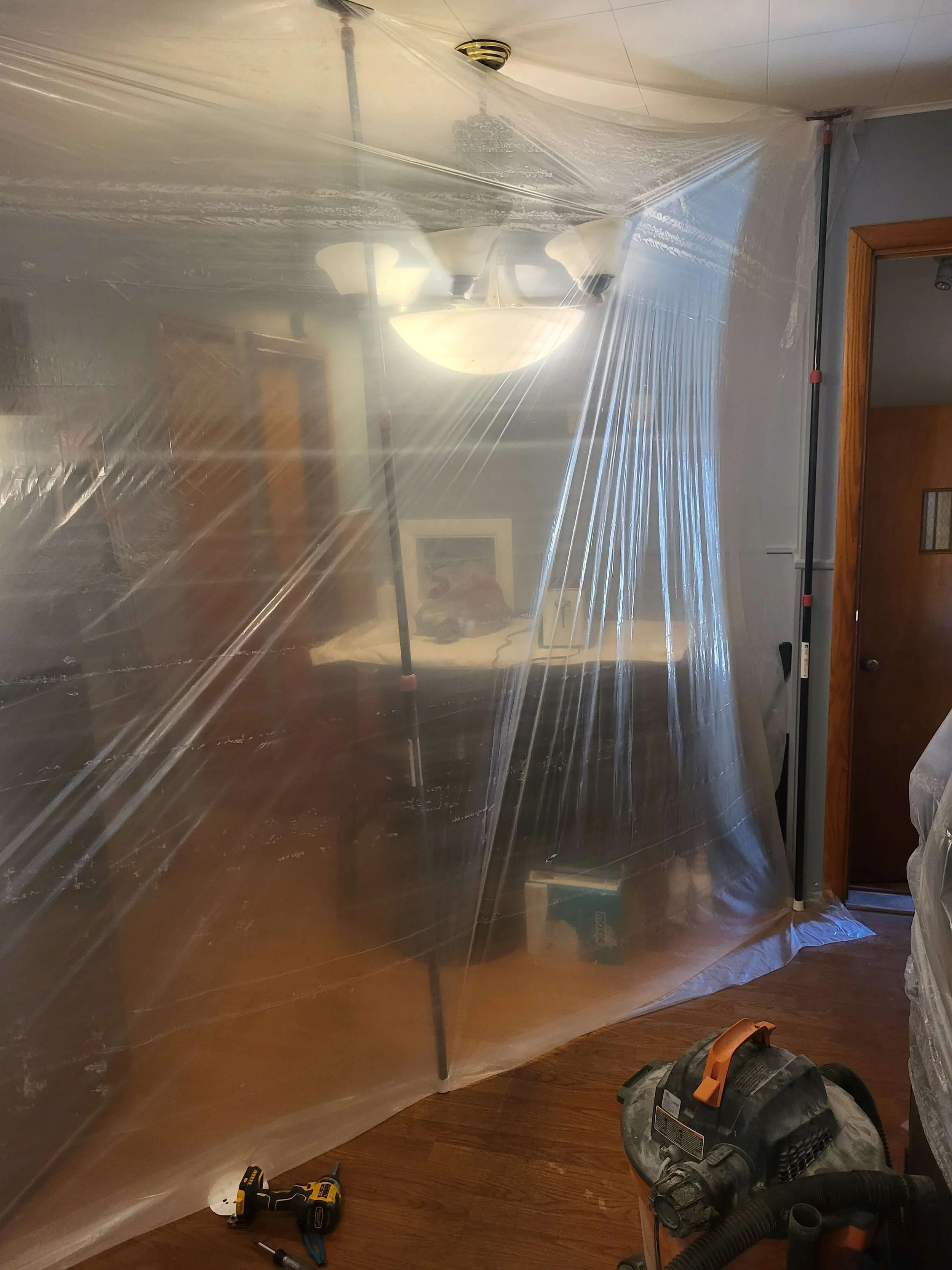 Remodeling Dust Containment in Akron Home