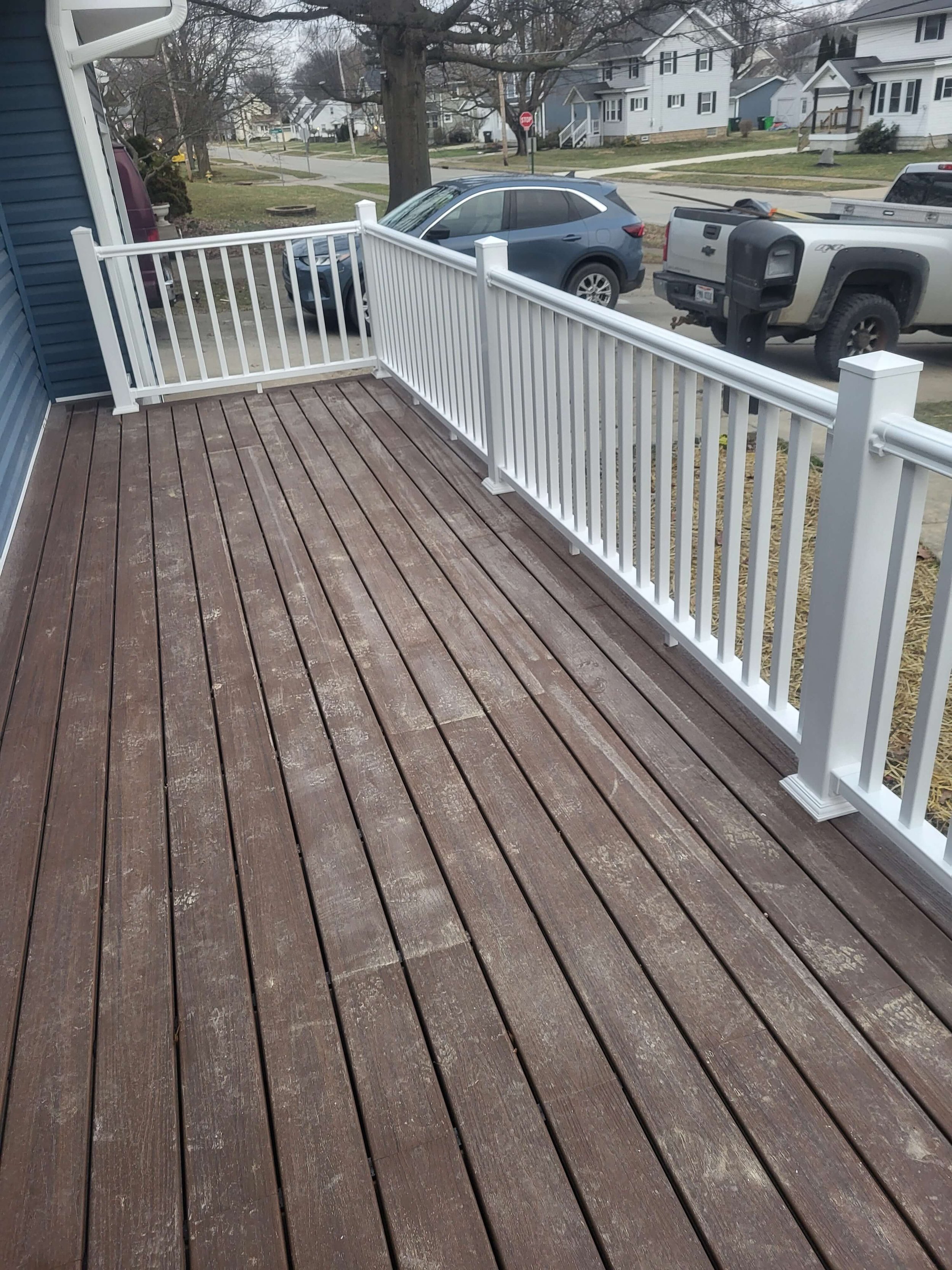 View from Standing on Finished Composite Deck