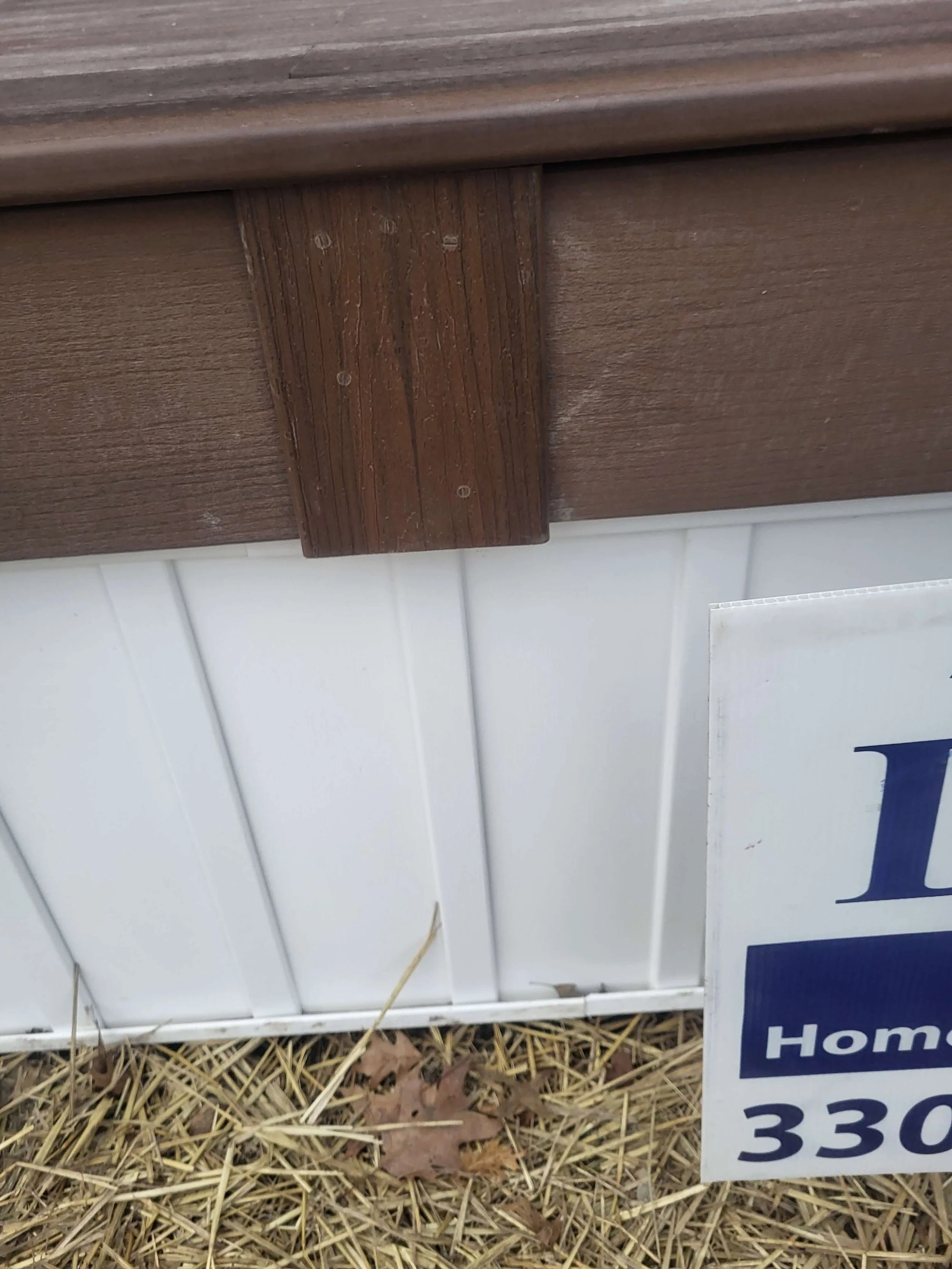 Custom Skirting Finish on Porch Replacement