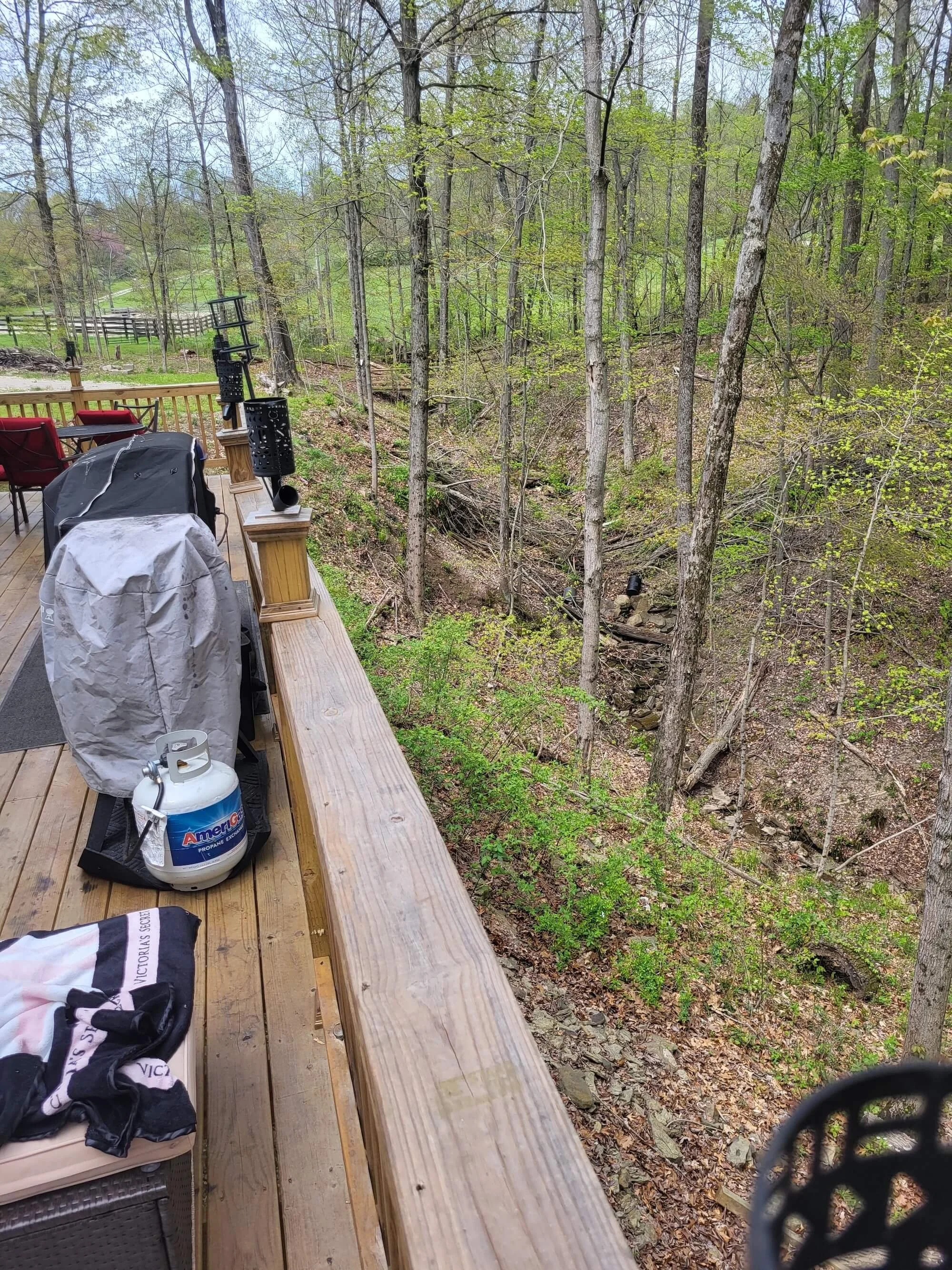 Extended Safety Rail Installation