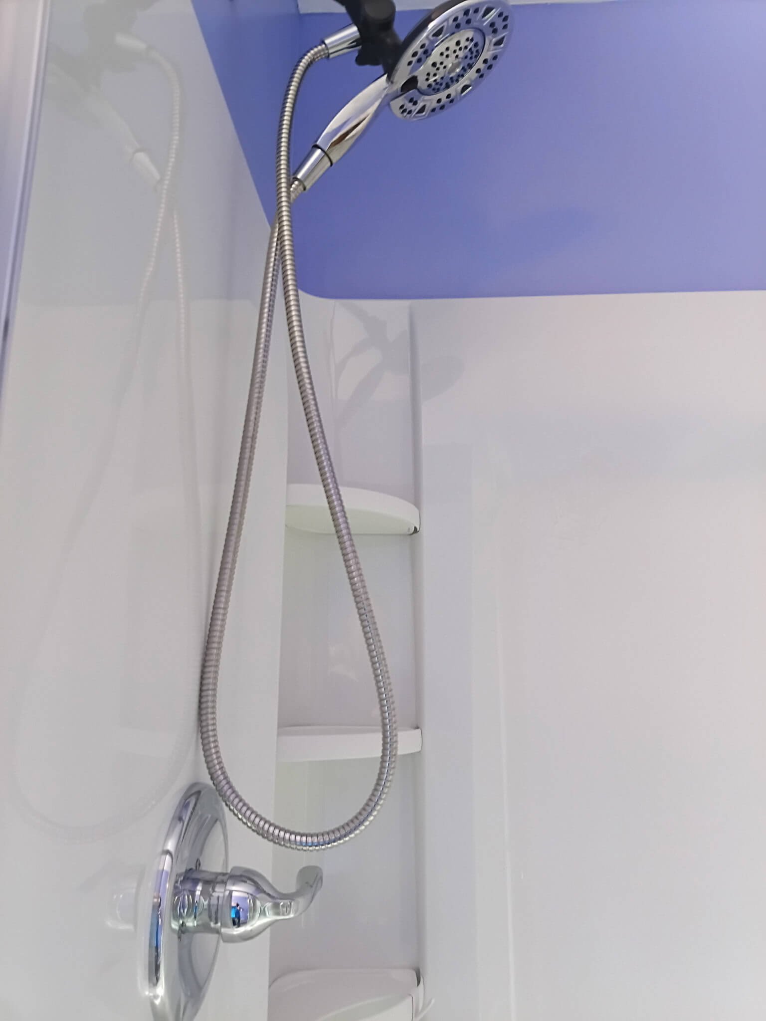 Chrome Detachable Shower Head Installation