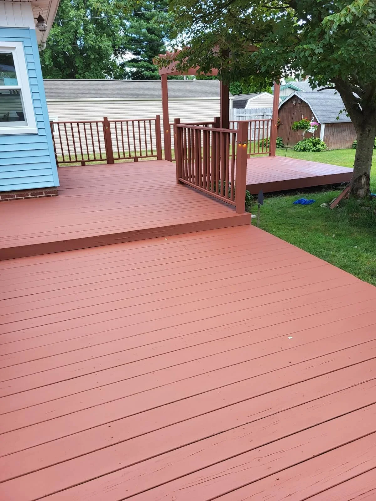 Complete Lower Tier Refinishing