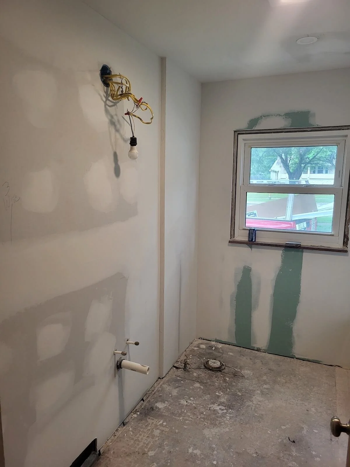 Bathroom Electrical Rough-In Wiring