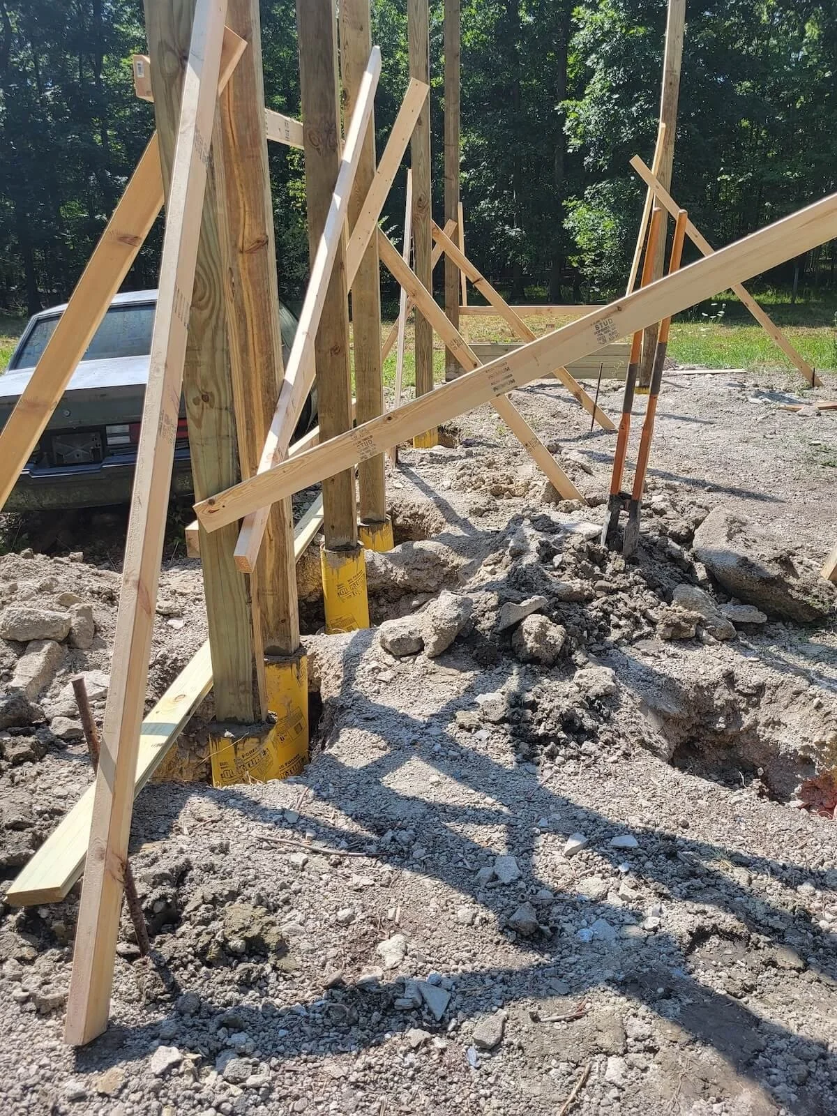 Structural Post Anchoring and Setting