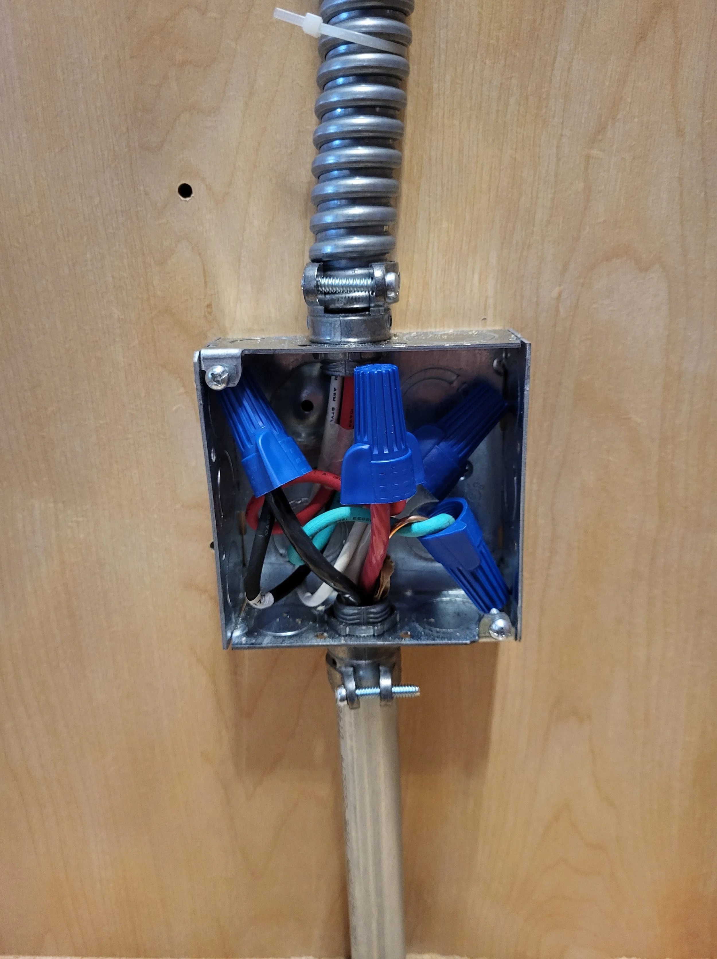 Electric Wiring in Kitchen displayed up to code