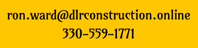 DLR Construction Contact Card with email address and phone number