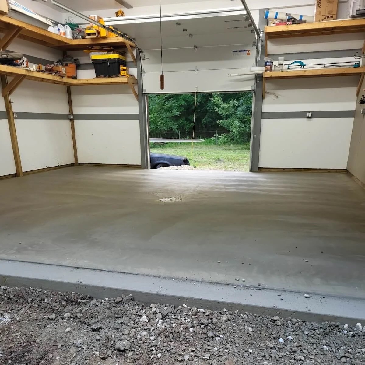 Custom 24x24 Pole Barn Workshop Build