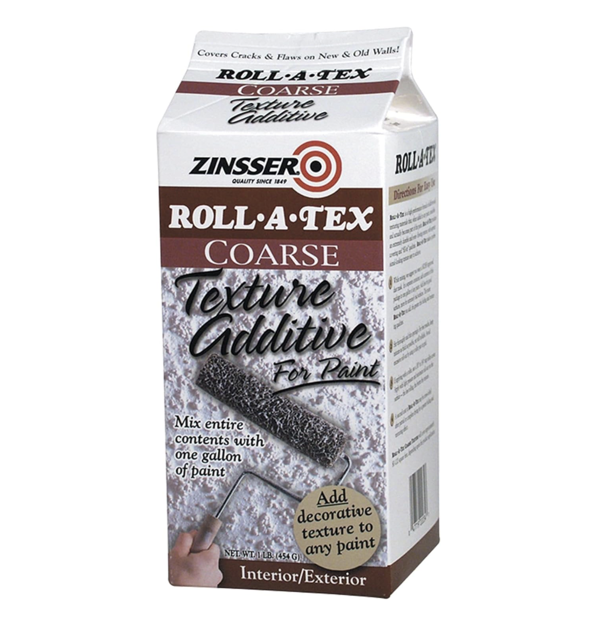 Ceiling popcorn texture zinger additive