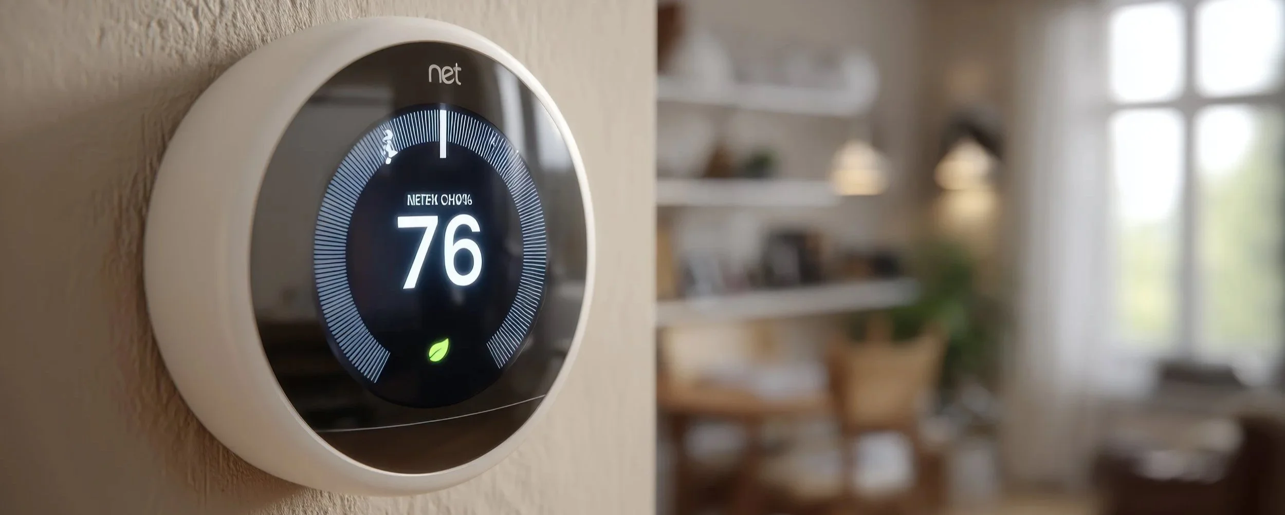 New smart thermostats installed by handyman in Calgary