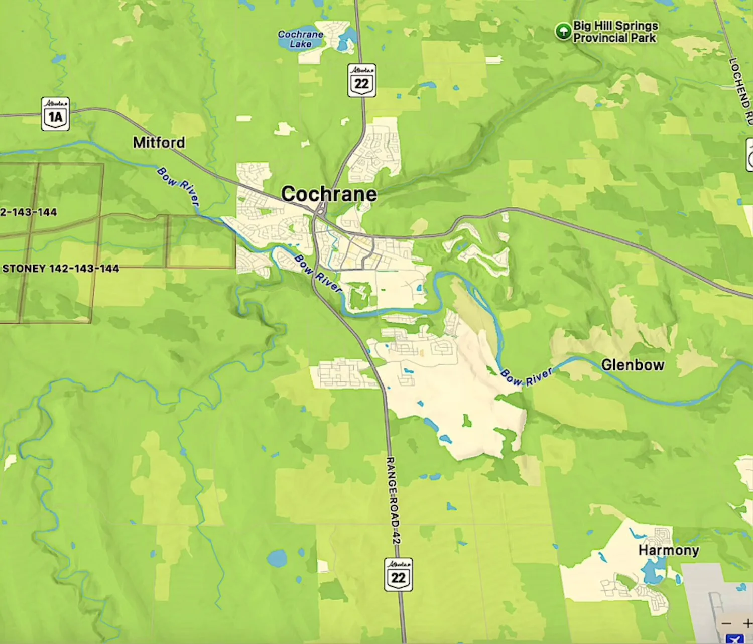 Handyman in Cochrane map