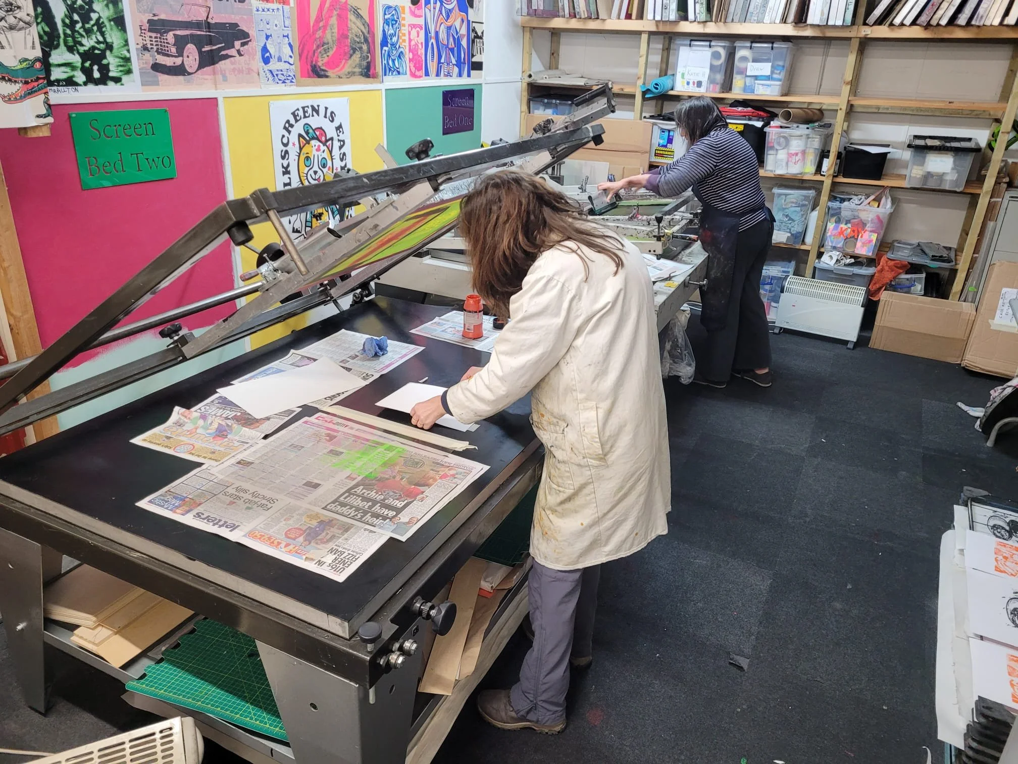 One Day Screen Print Workshop  with @Mrallton  Saturday 11th April 10-5