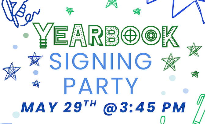 Yearbook Signing Party!