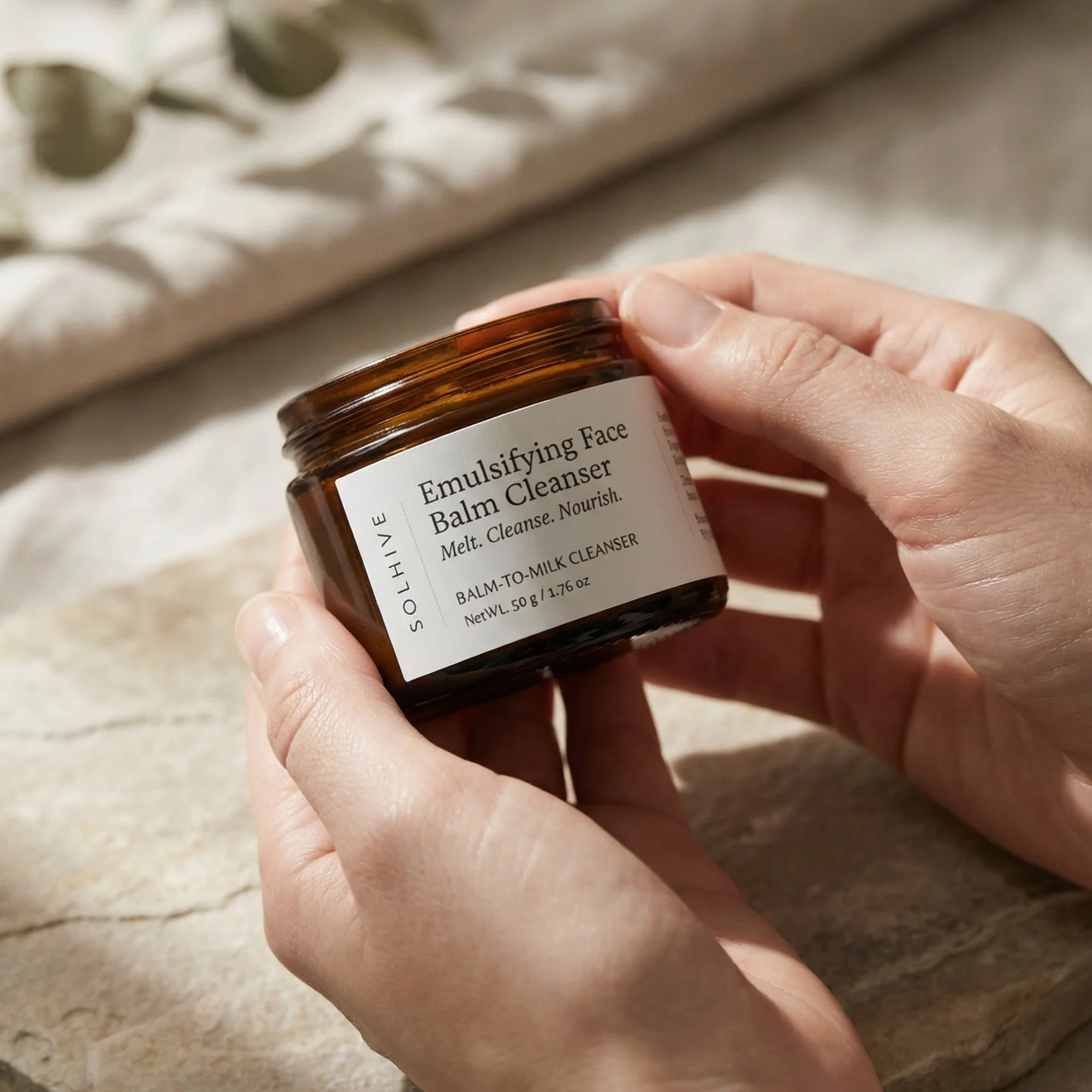 Emulsifying Face Balm Cleanser – Balm-to-Milk Cleanser