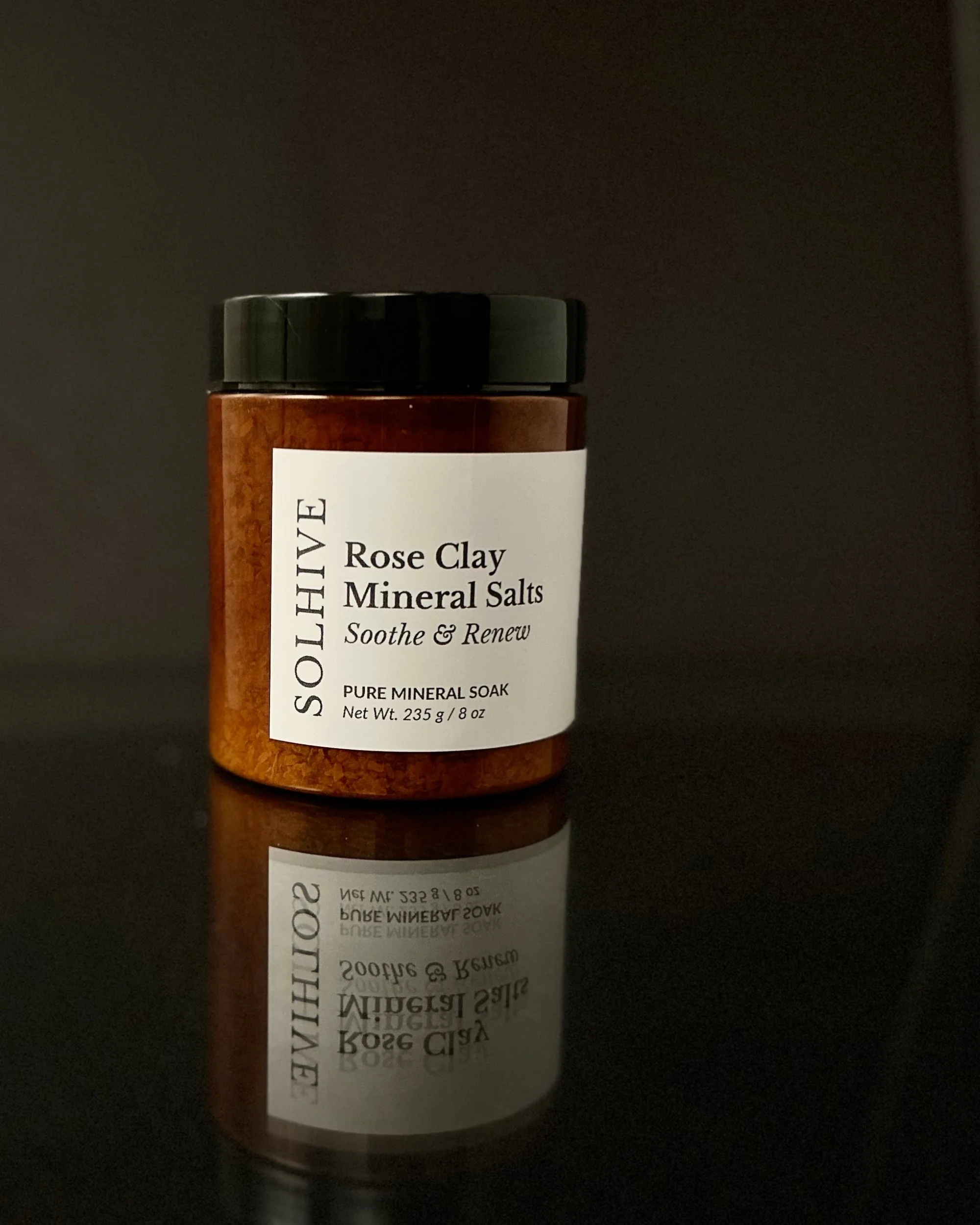 Rose Clay Mineral Salts — Soothe & Renew