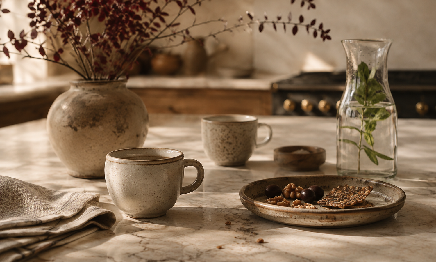 A kitchen moment