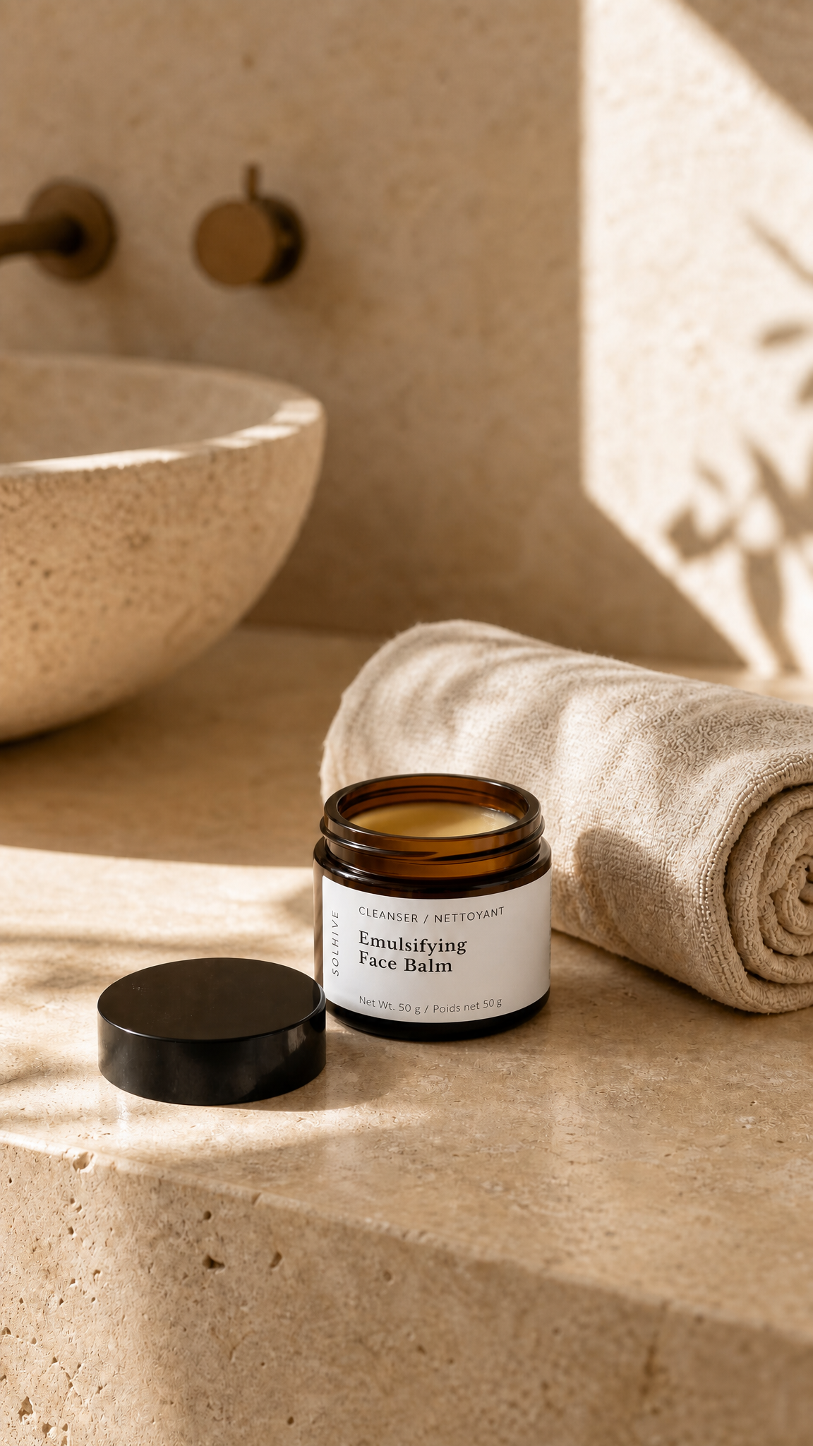 Emulsifying Face Balm - Water Activated Balm-to-Milk Cleanser