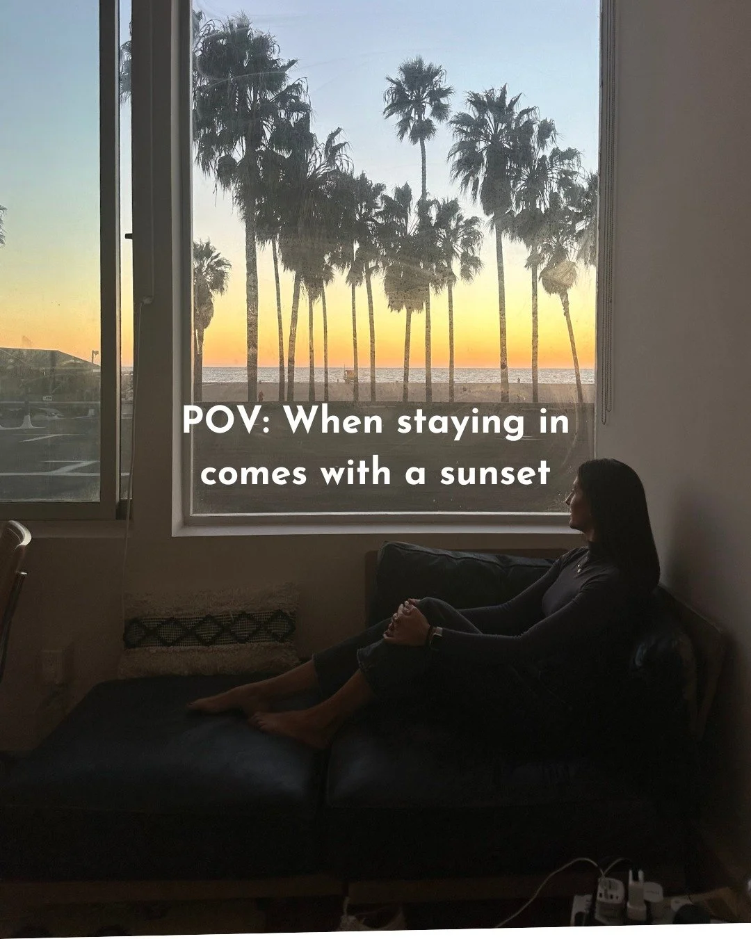 No plans. No rush.
Just golden hour spilling in from Venice Beach.

At Stay Open, sunsets are great - even when you stay indoors. 🧡

#StayOpen #VeniceBeach #GoldenHour #PodHotel