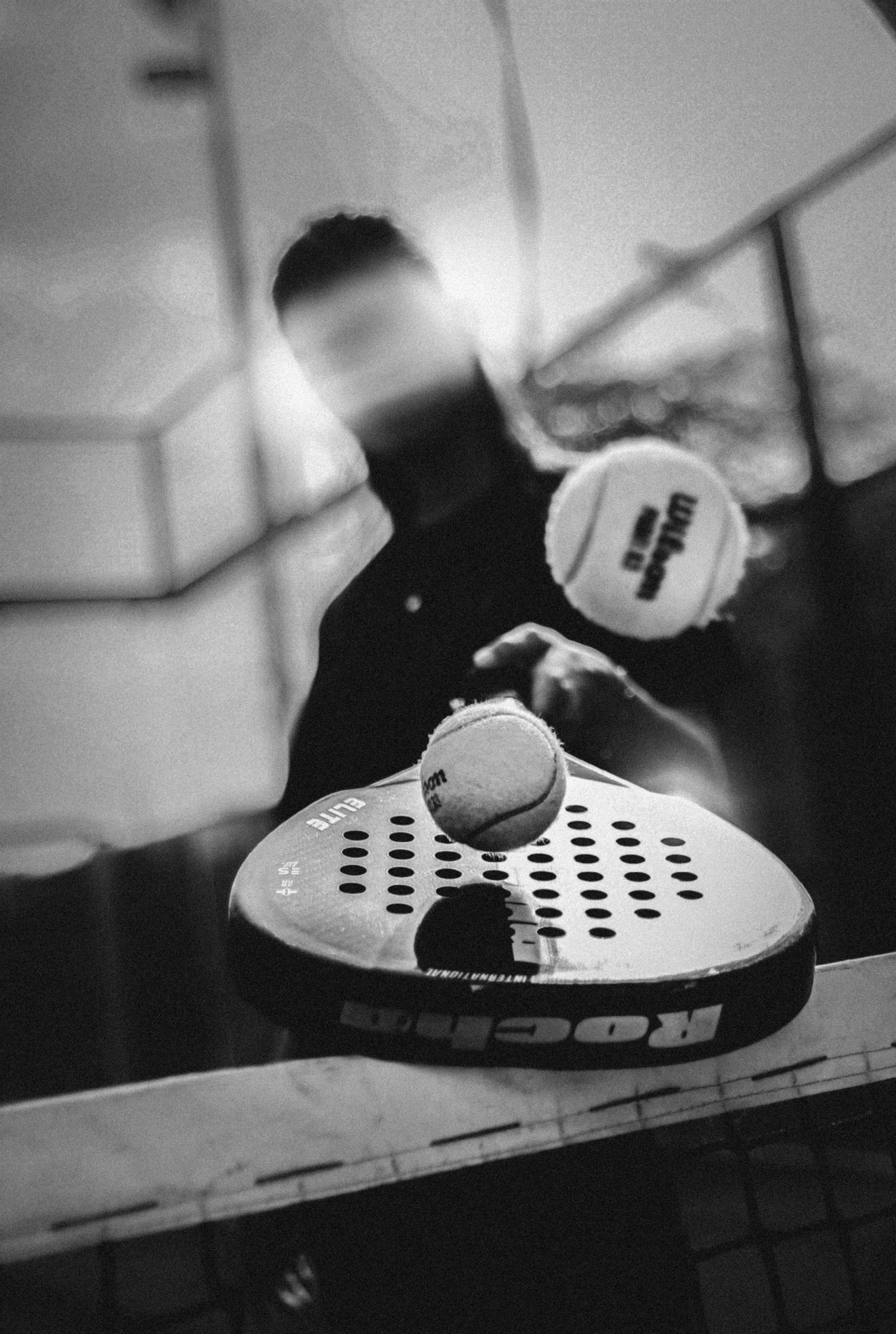 Monochrome Court: A Timeless Padel Look